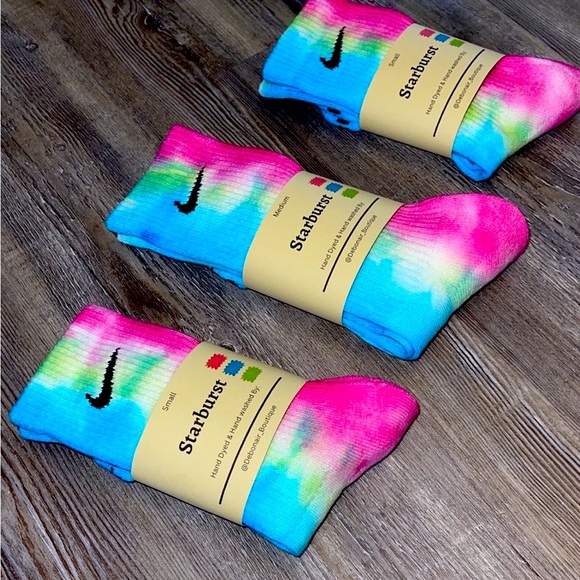 Authentic Hand Dyed Nike Socks - Picture 3 of 11